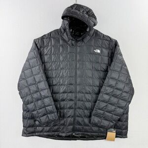 The North Face Thermoball Eco Hoody Black Jacket Size 5X Mens Big & Tall NWT